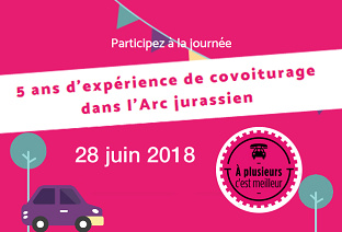 Covoiturage dans l’Arc jurassien : bilan, bonnes pratiques et perspectives