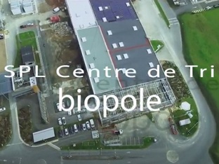 Construction du centre de tri des déchets ménagers recyclables de Saint Barthélemy d’Anjou