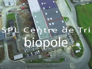 Construction du centre de tri des déchets ménagers recyclables de Saint Barthélemy d’Anjou