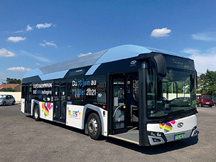 Expérimentation d’un bus hydrogène à Alès