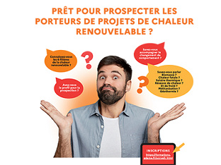 Dispositif de formation à destination des professionnels de l'énergie pour développer les projets de chaleur renouvelable