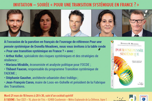 Soirée « Pour une transition systémique en France ? »