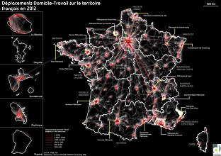 Le travail de notre cartographe géomaticien  exposé par l’IGN au Géoroom