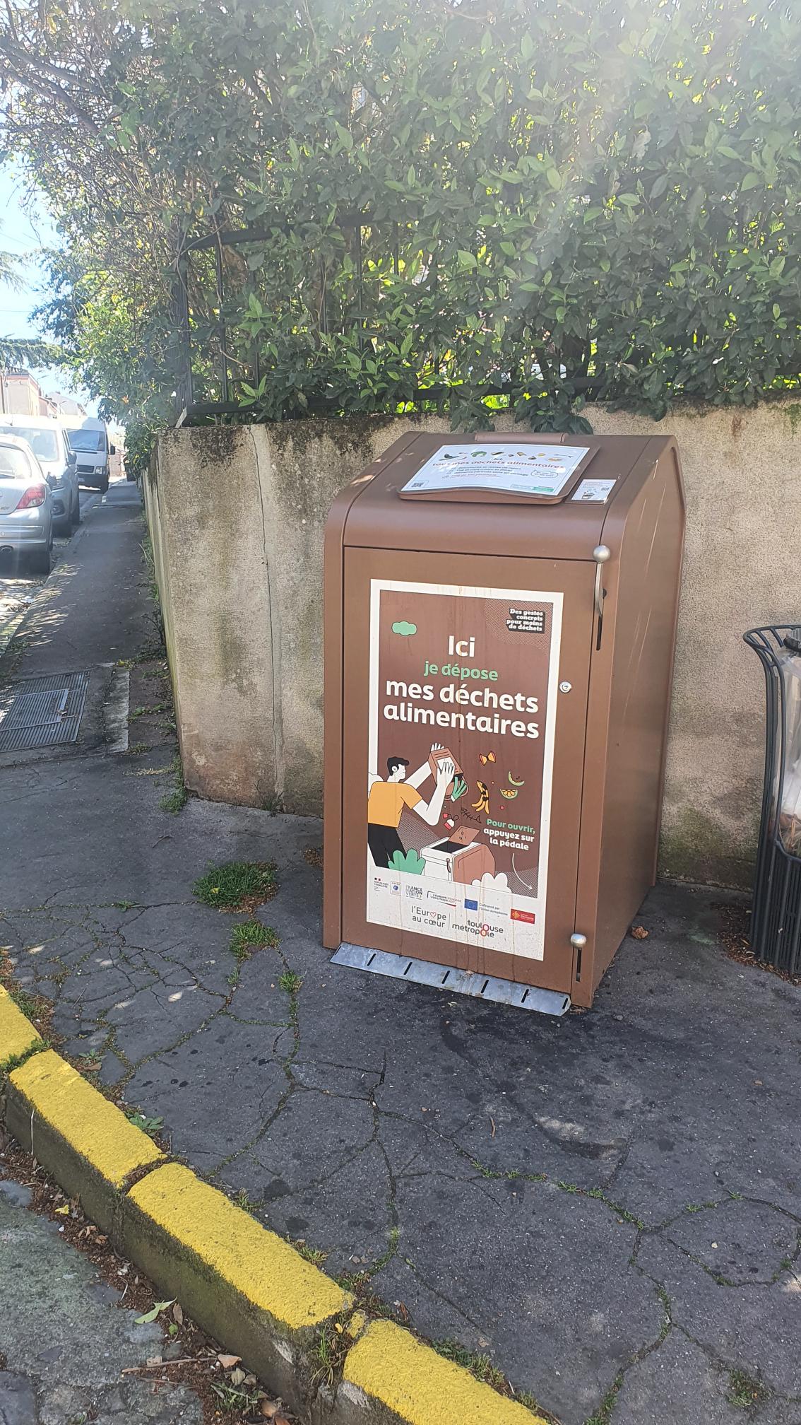 Point d'Apport Volontaire biodéchets